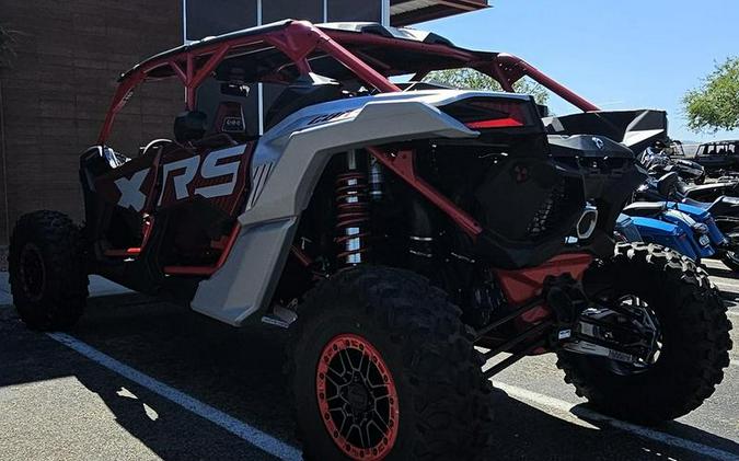 2025 Can-Am® Maverick X3 MAX X rs Turbo RR Fiery Red & Hyper Silver