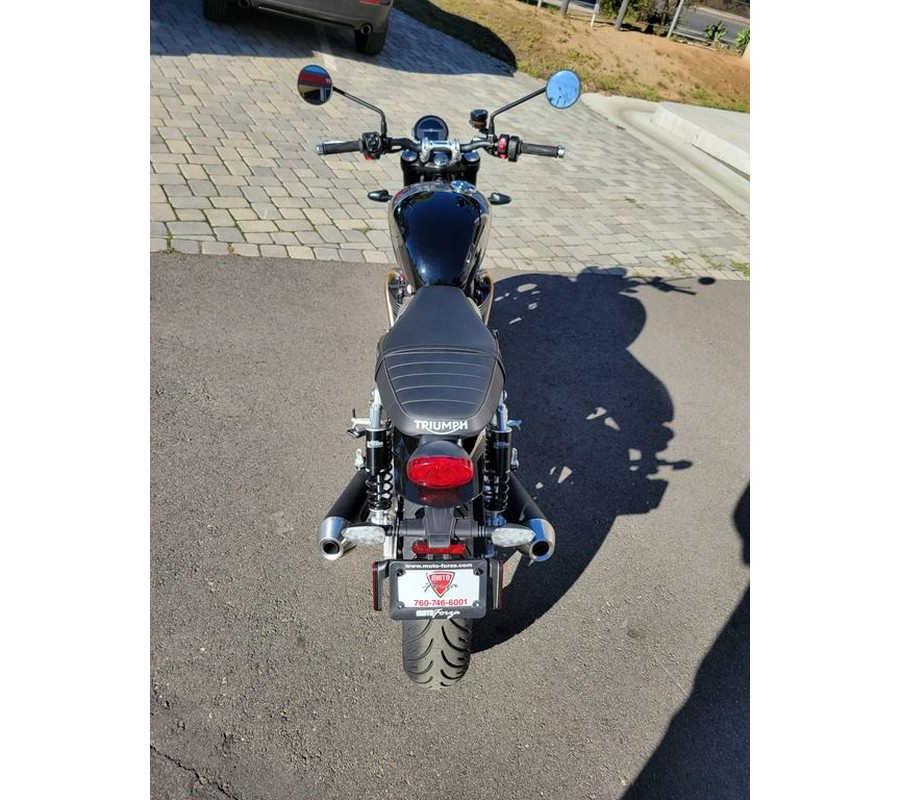 2026 Triumph Speed Twin 900 Phantom Black/Aurum Gold