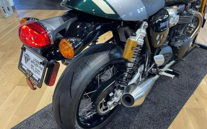 2023 Triumph Thruxton RS Competition Green / Silver Ice