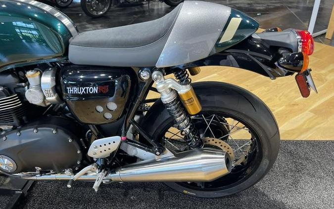 2023 Triumph Thruxton RS Competition Green / Silver Ice