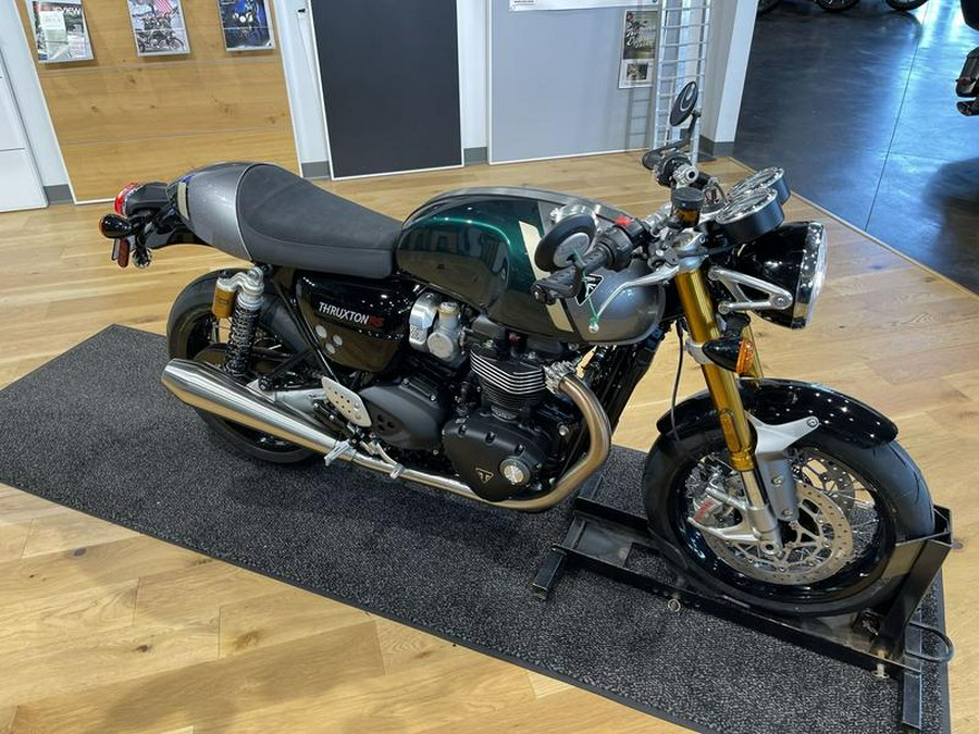 2023 Triumph Thruxton RS Competition Green / Silver Ice