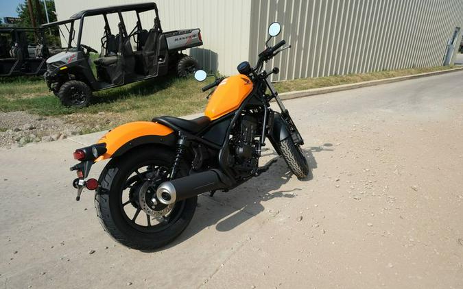 New 2024 HONDA REBEL 300 ABS NITRIC ORANGE