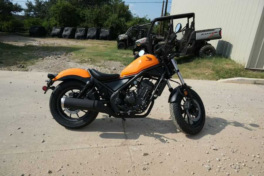 New 2024 HONDA REBEL 300 ABS NITRIC ORANGE