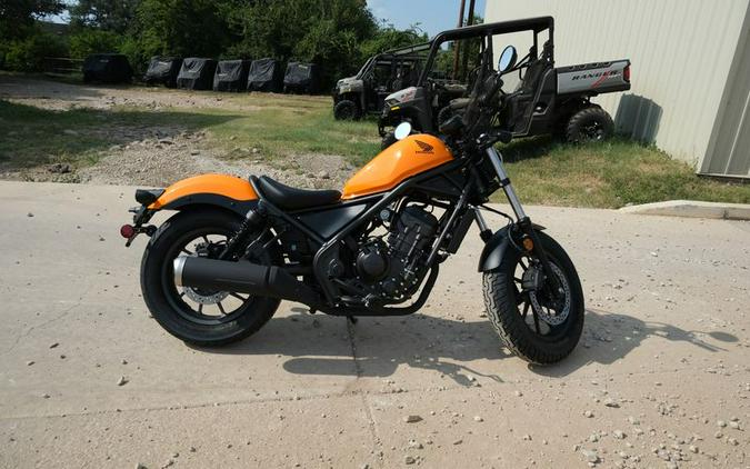 New 2024 HONDA REBEL 300 ABS NITRIC ORANGE