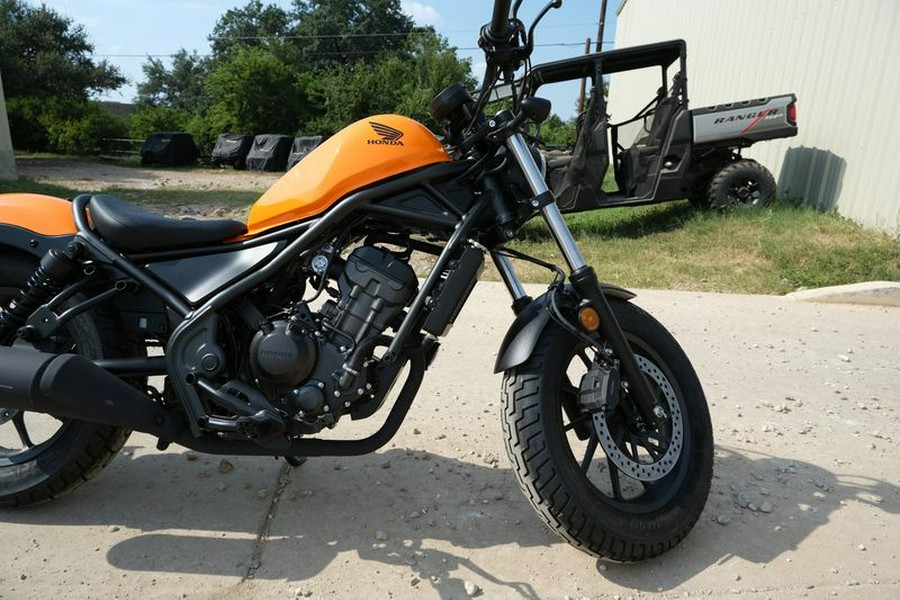 New 2024 HONDA REBEL 300 ABS NITRIC ORANGE