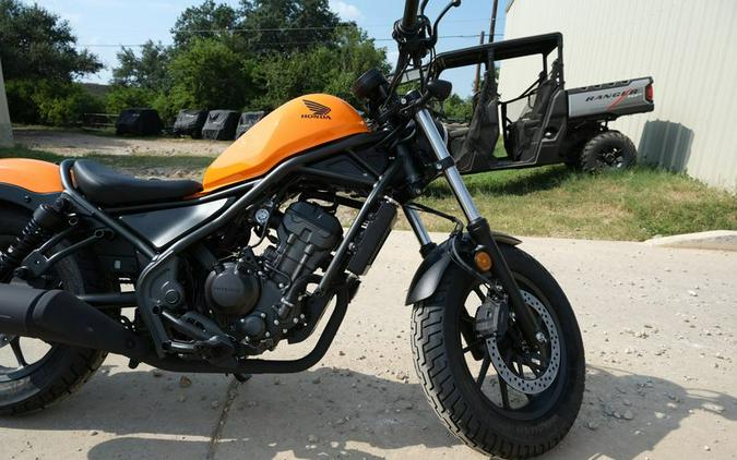 New 2024 HONDA REBEL 300 ABS NITRIC ORANGE