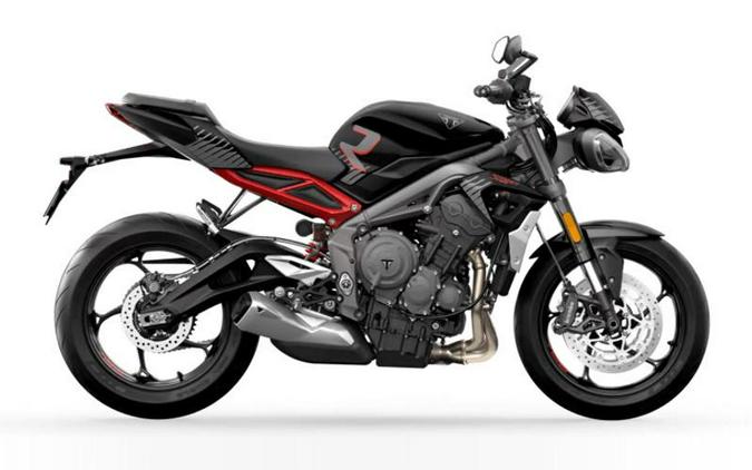 2024 Triumph Street Triple R Sapphire Black