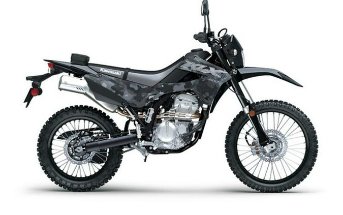 2024 Kawasaki KLX300 Cypher Camo Gray