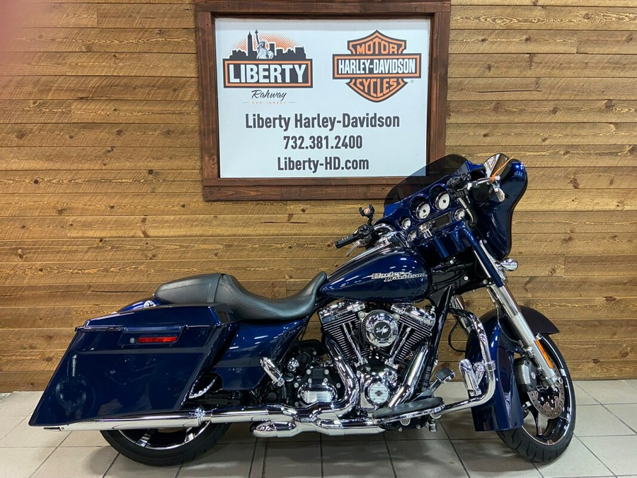 2012 Street Glide 103 Big Blue Pearl FLHX