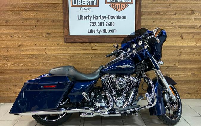 2012 Harley Davidson Street Glide 103 Big Blue Pearl FLHX