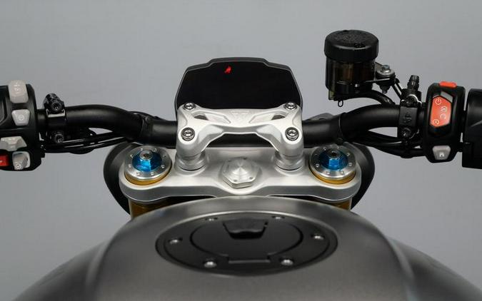 2024 Triumph Speed Triple 1200 RS Matte Silver Ice