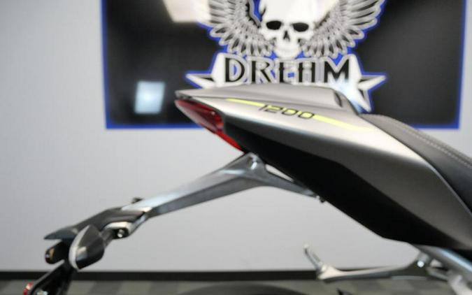 2024 Triumph Speed Triple 1200 RS Matte Silver Ice