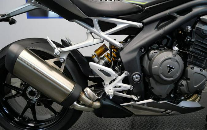 2024 Triumph Speed Triple 1200 RS Matte Silver Ice