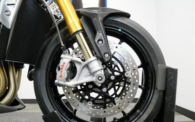 2024 Triumph Speed Triple 1200 RS Matte Silver Ice