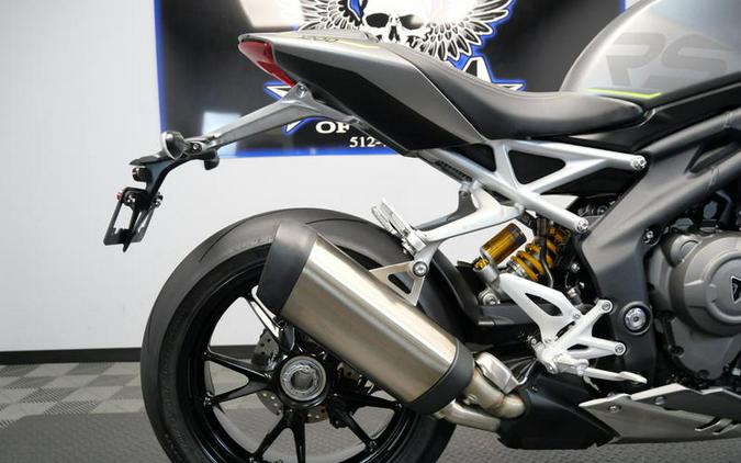 2024 Triumph Speed Triple 1200 RS Matte Silver Ice