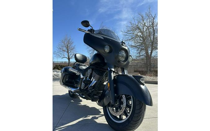 2017 Indian Motorcycle CHIEFTAIN DARK HORSE, THNDR BLK SMOKE, 49S Dark Horse®