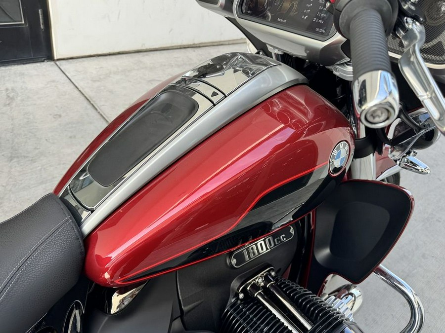 2025 BMW R 18 Transcontinental Dragonfire Red Metallic Matte