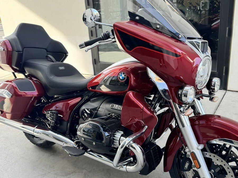 2025 BMW R 18 Transcontinental Dragonfire Red Metallic Matte