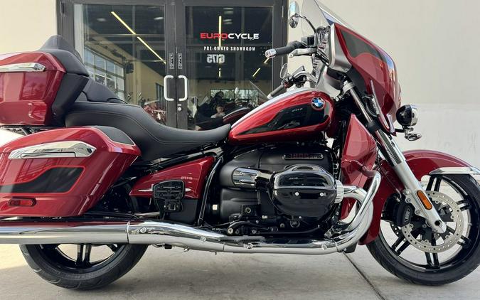 2025 BMW R 18 Transcontinental Dragonfire Red Metallic Matte