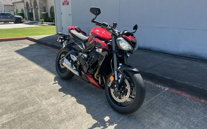 2024 Triumph Street Triple 765 RS Carnival Red