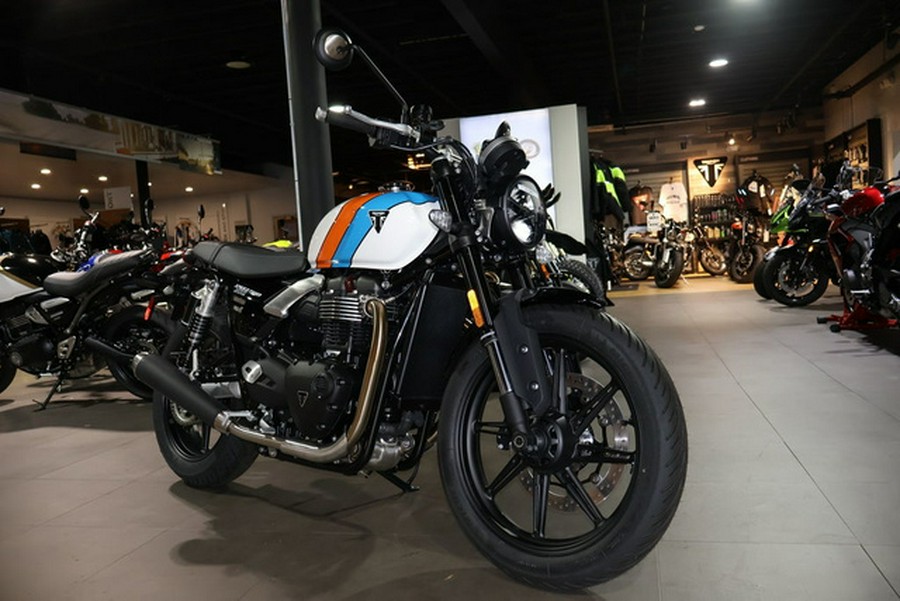 2025 Triumph Speed Twin 900 Aluminium Silver/Carnival Red/Jet B