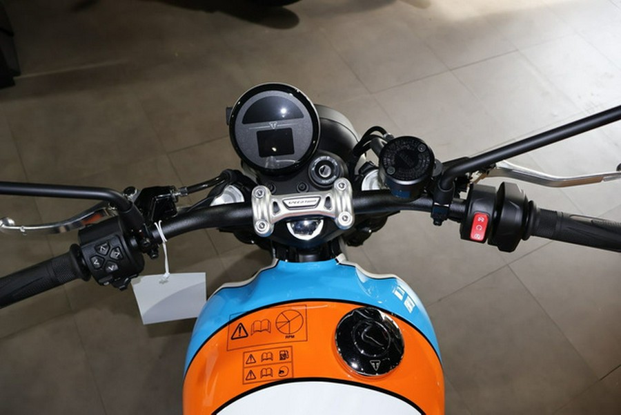 2025 Triumph Speed Twin 900 Aluminium Silver/Carnival Red/Jet B