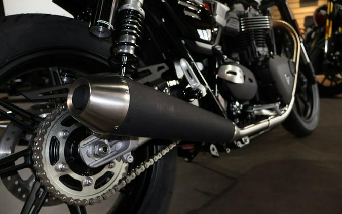 2025 Triumph Speed Twin 900 Aluminium Silver/Carnival Red/Jet B