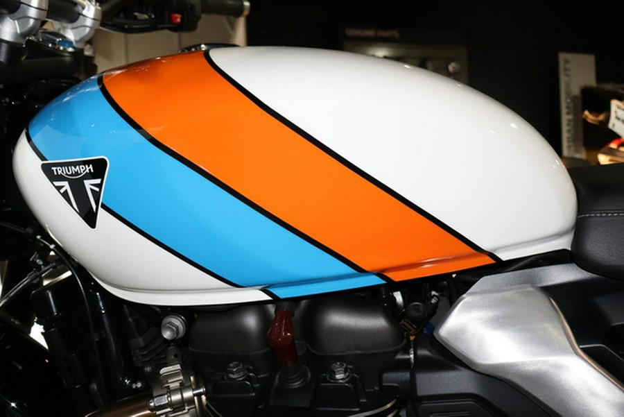 2025 Triumph Speed Twin 900 Aluminium Silver/Carnival Red/Jet B