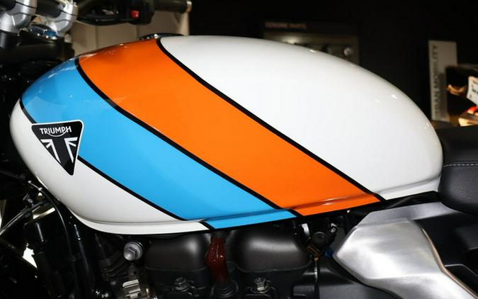 2025 Triumph Speed Twin 900 Aluminium Silver/Carnival Red/Jet B