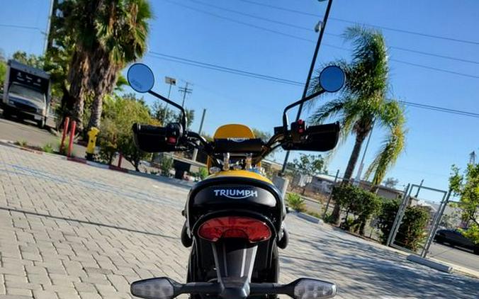 2026 Triumph Scrambler 400 XC Racing Yellow