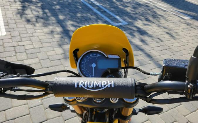 2026 Triumph Scrambler 400 XC Racing Yellow
