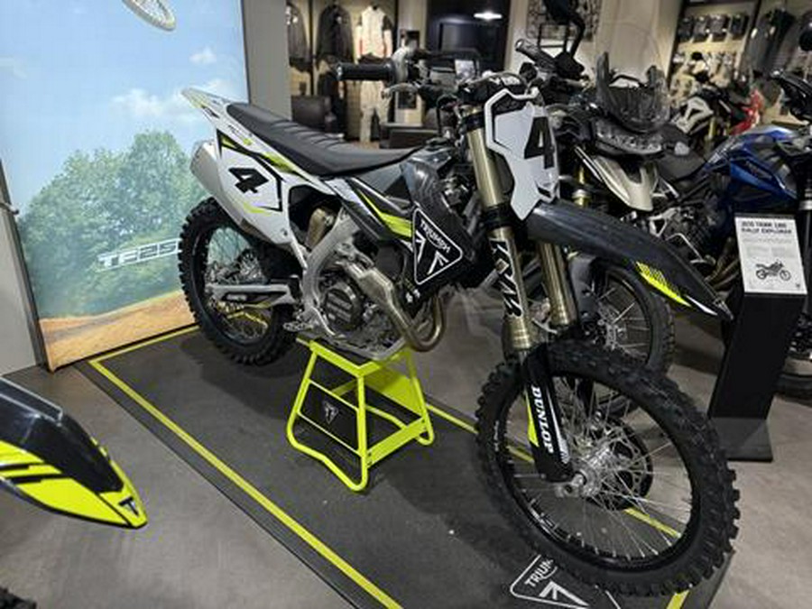 2025 Triumph TF 450-RC Edition