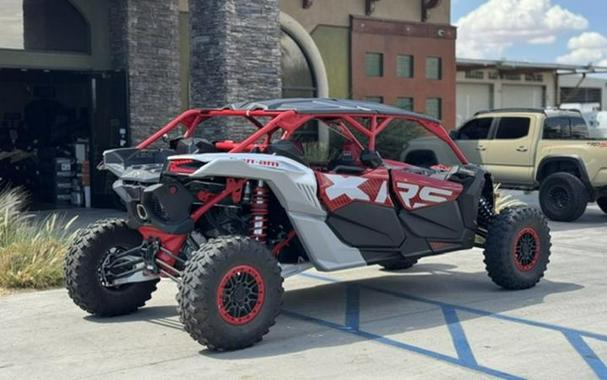 2025 Can-Am® Maverick X3 Max X RS Turbo RR Fiery Red & Hyper Silver