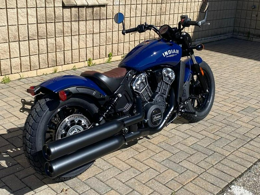 2024 Indian Motorcycle® Scout® Bobber ABS Springfield Blue Metallic, 50ST