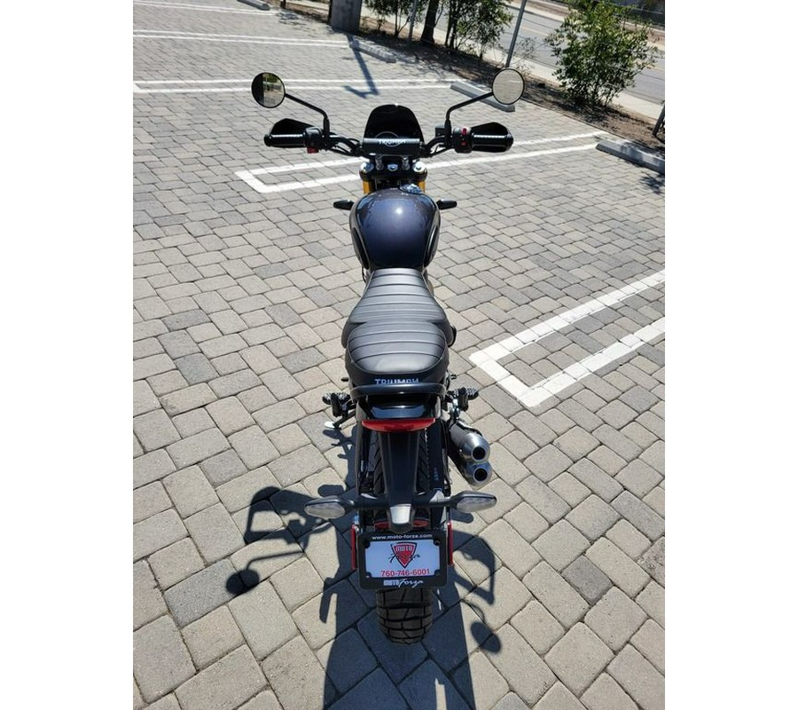 2026 Triumph Scrambler 400 XC Storm Grey