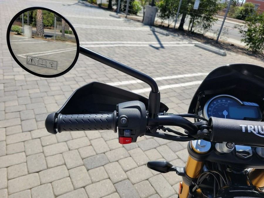 2026 Triumph Scrambler 400 XC Storm Grey