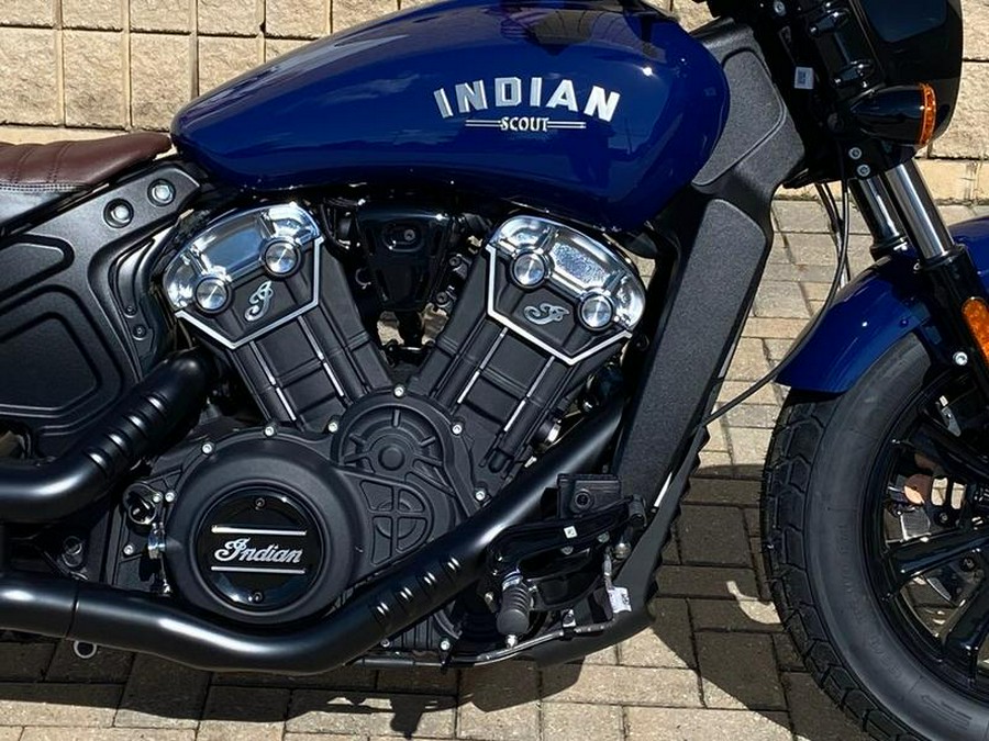 2024 Indian Motorcycle® Scout® Bobber ABS Springfield Blue Metallic, 50ST