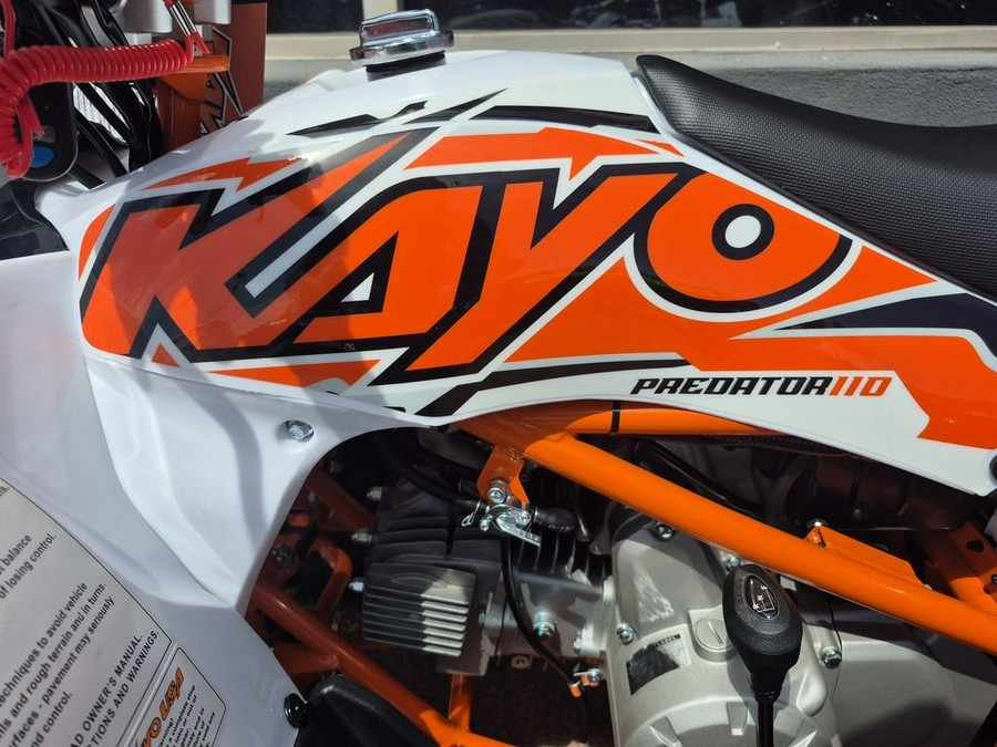 2025 Kayo 110 Predator
