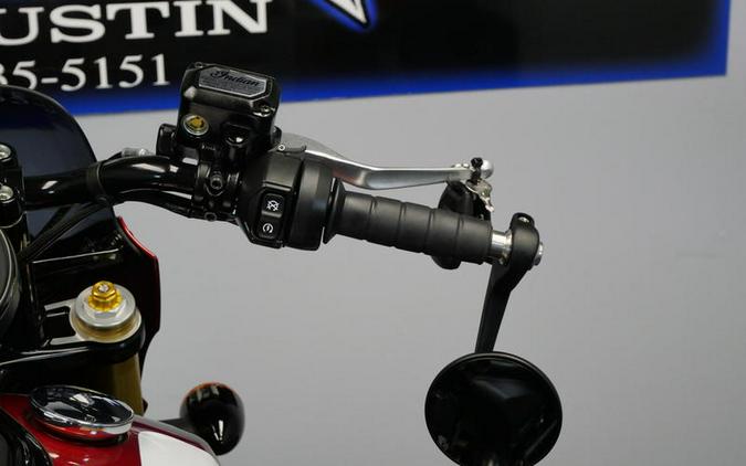 2025 Indian Motorcycle® 101 Scout® Sunset Red Metallic with Graphics