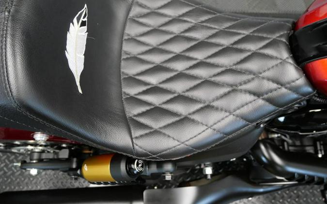 2025 Indian Motorcycle® 101 Scout® Sunset Red Metallic with Graphics