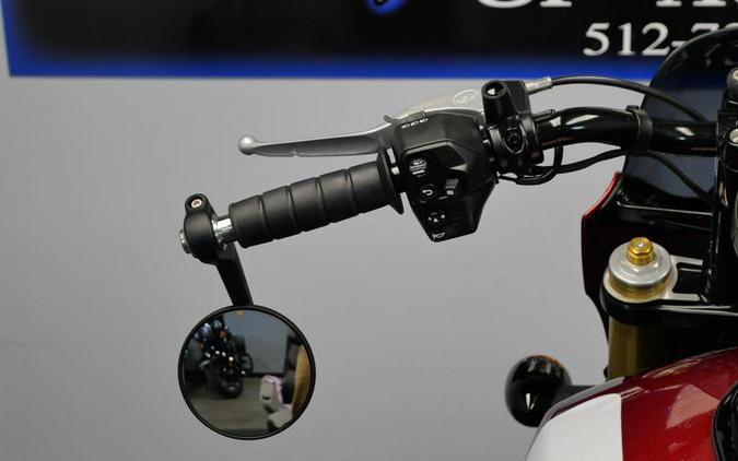 2025 Indian Motorcycle® 101 Scout® Sunset Red Metallic with Graphics