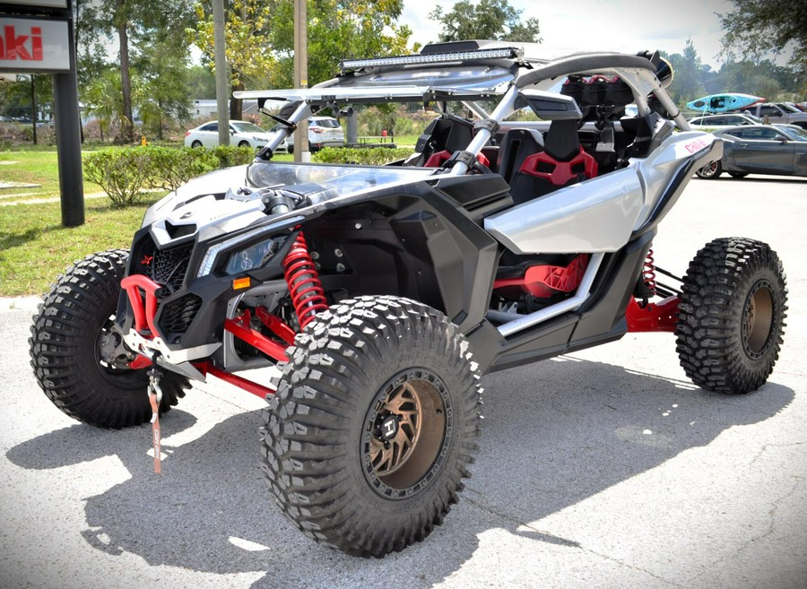 2025 Can-Am Maverick X3 X mr TURBO RR 72 Hyper Silver / Legion Red