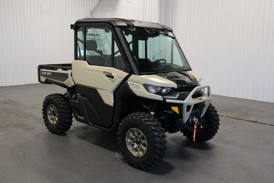 2024 Can-Am® Defender Limited HD10 Desert Tan & Timeless Black