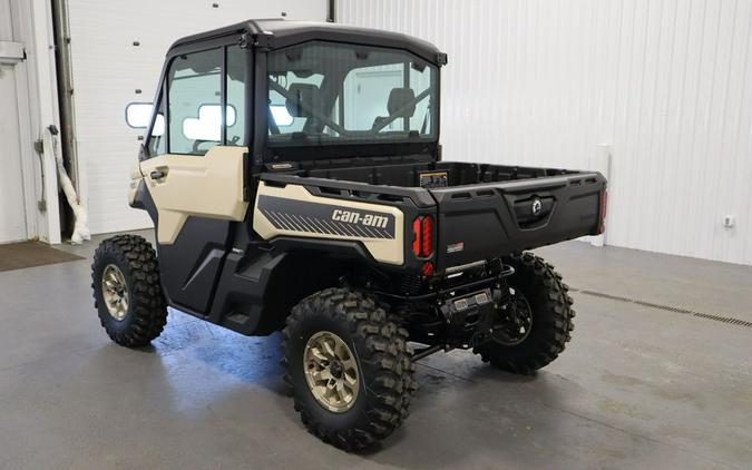 2024 Can-Am® Defender Limited HD10 Desert Tan & Timeless Black