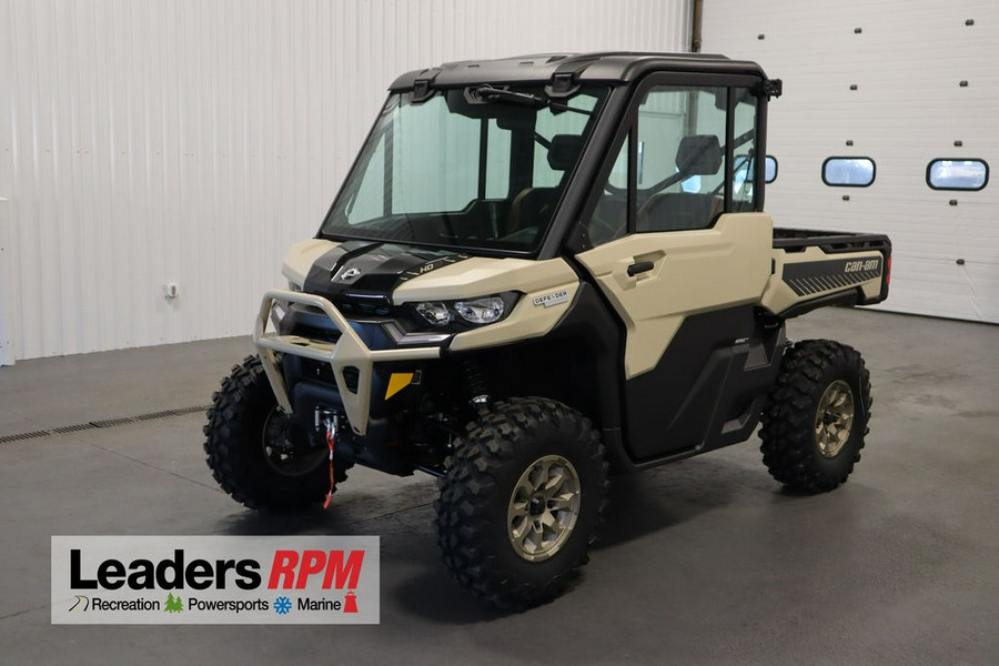 2024 Can-Am® Defender Limited HD10 Desert Tan & Timeless Black