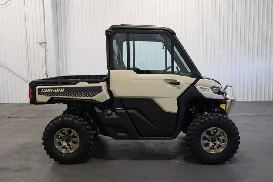 2024 Can-Am® Defender Limited HD10 Desert Tan & Timeless Black