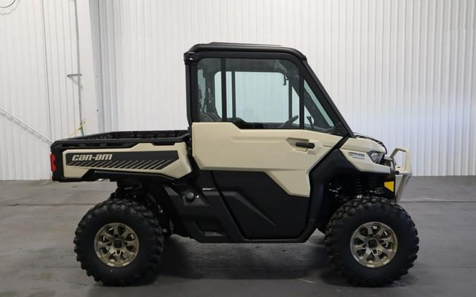 2024 Can-Am® Defender Limited HD10 Desert Tan & Timeless Black