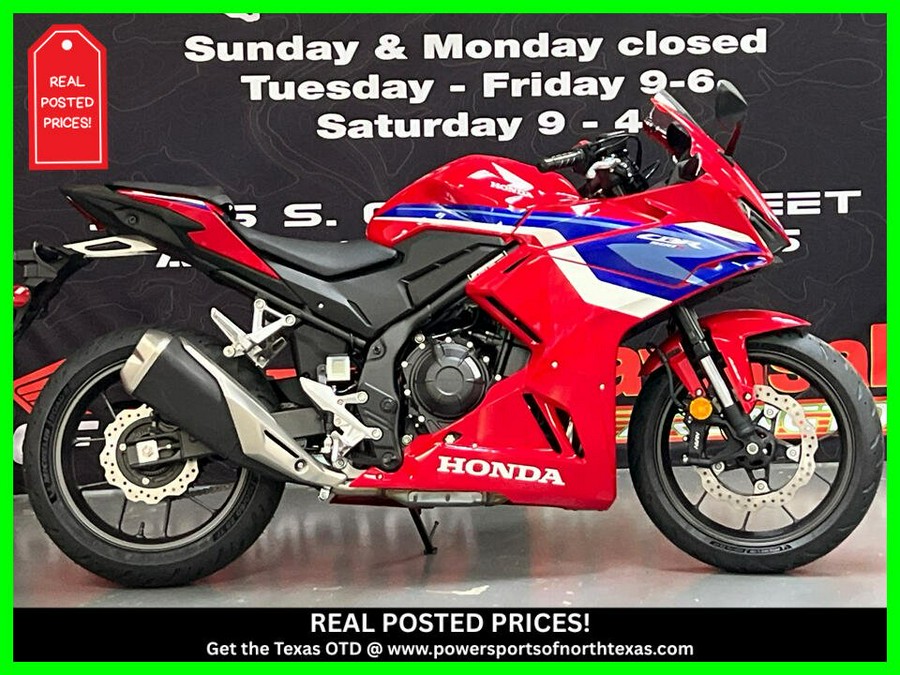 2025 Honda CBR500R ABS