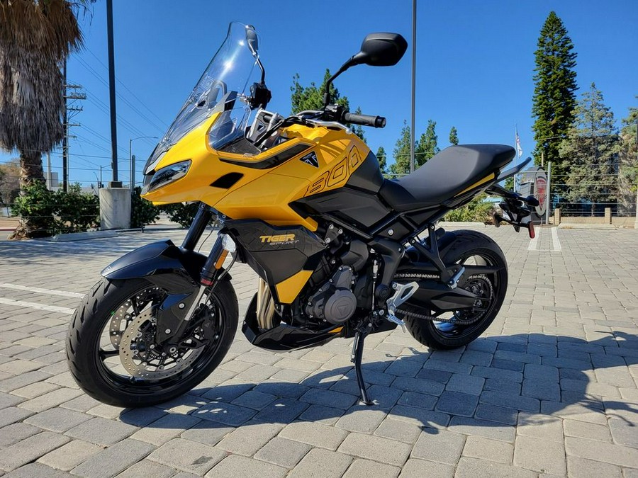 2026 Triumph Tiger Sport 800 Cosmic Yellow/Sapphire Black