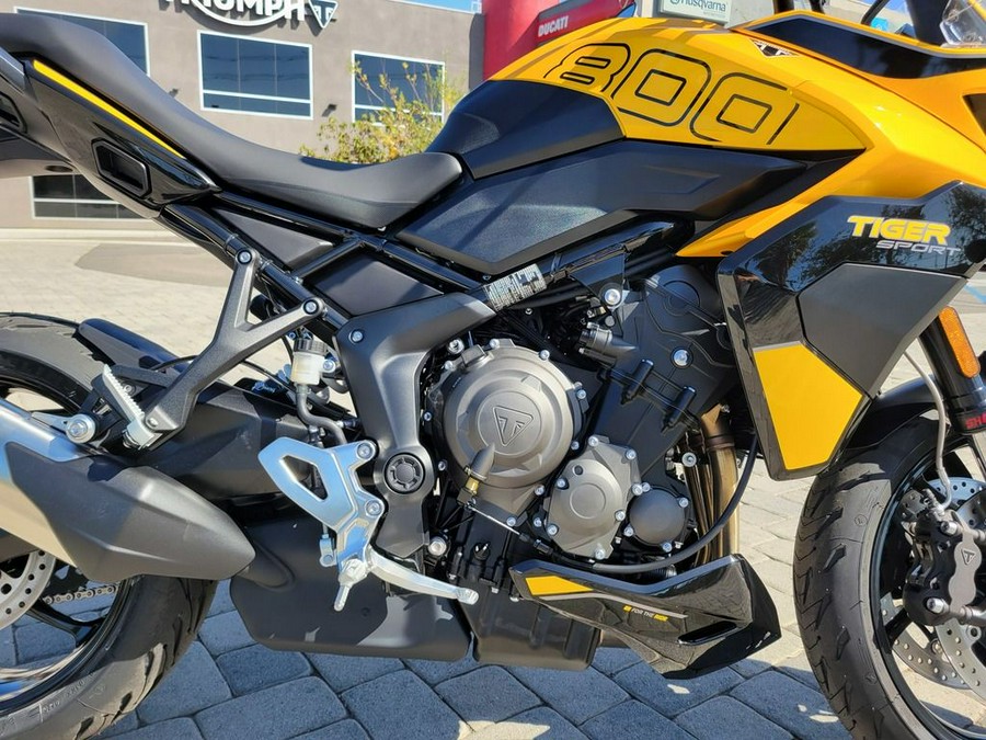 2026 Triumph Tiger Sport 800 Cosmic Yellow/Sapphire Black